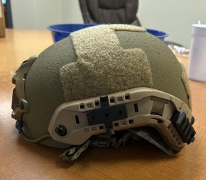 Ballistic Helmet for SWAT Operator